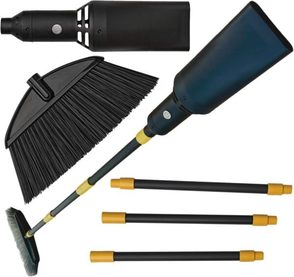 Broom with Built-in Lightweight Rechargeable